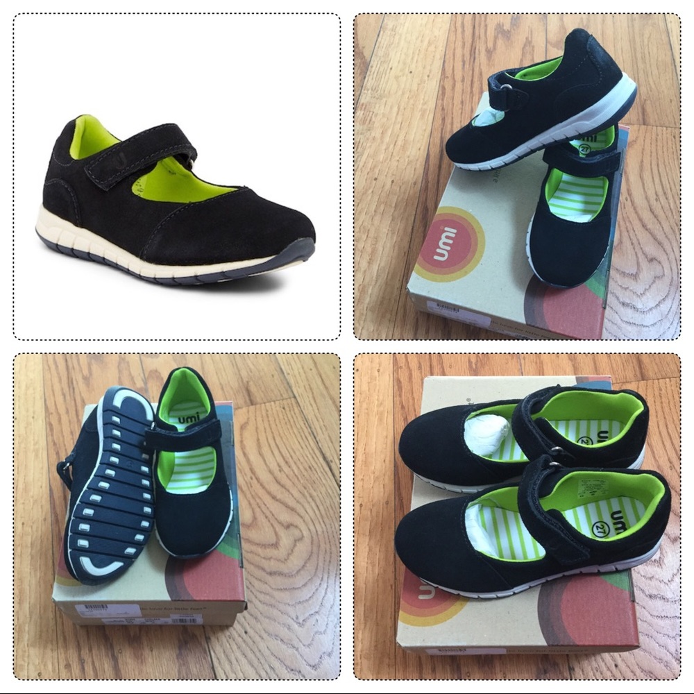 New Umi Mary Jane Leather Girls school Shoes